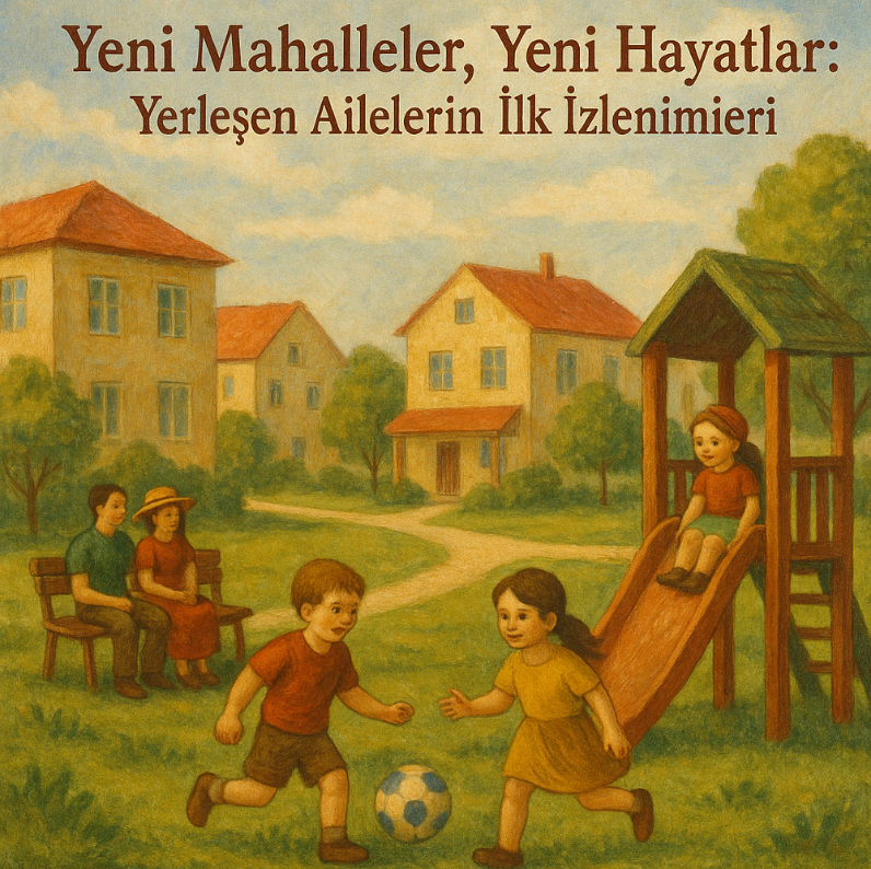 Parkta oynayan çocuklar