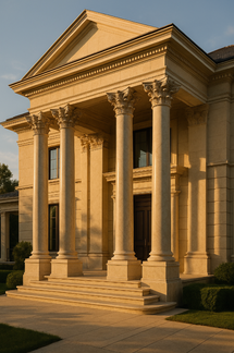 Sütunlar ve Güç Gösterisi: Antik Dönemden Modern Villalara