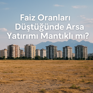 Faiz Oranları Düştüğünde Arsa Yatırımı Mantıklı mı?