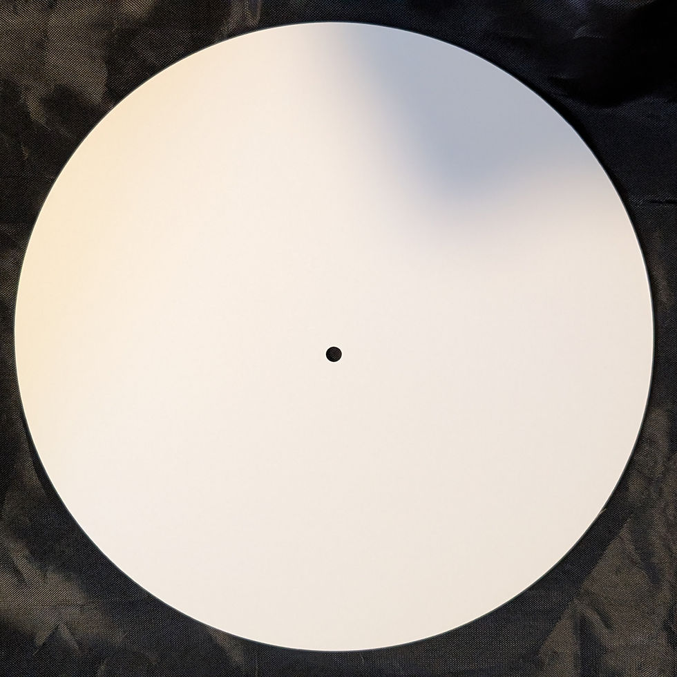 Thumbnail: Custom vinyl record with your iris and up to 4 radio hits OR your own music 