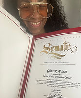 Fire Relief Mission Service Award In California