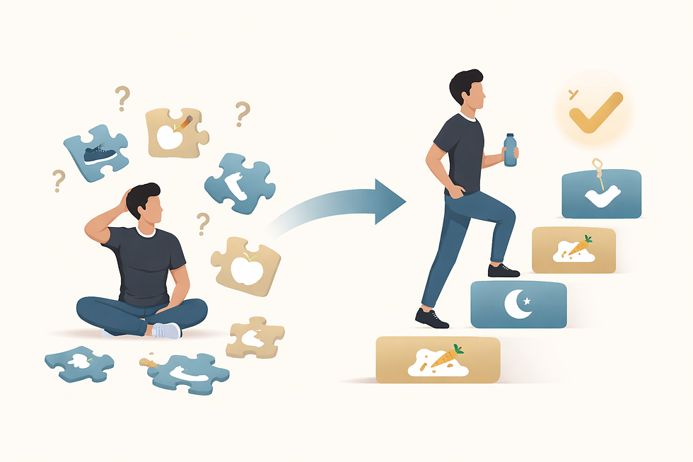 From “I Should” to “I Did”: Turning Good Intentions Into Real Health Habits