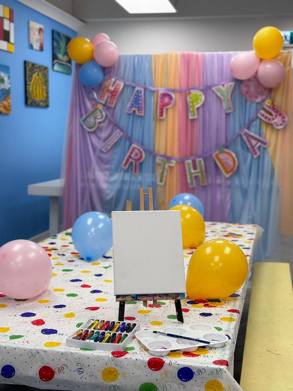 Point Grey Studio Party Decor