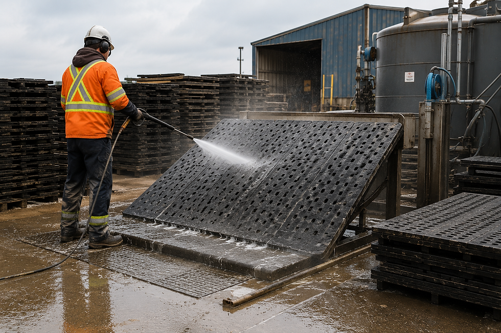 mat washing service