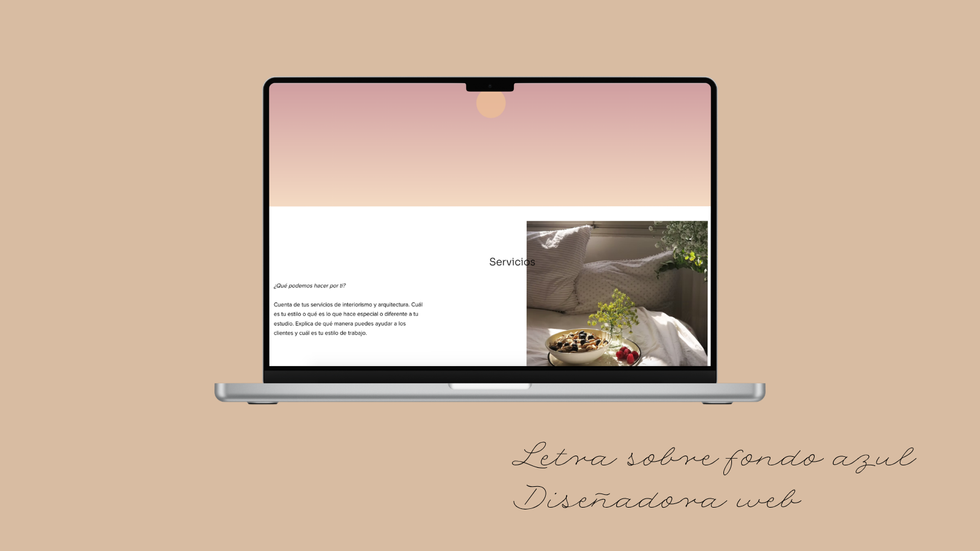 Cómo crear una página web como interiorista