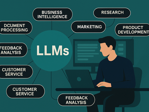 Areas and potentials where LLMs can be used