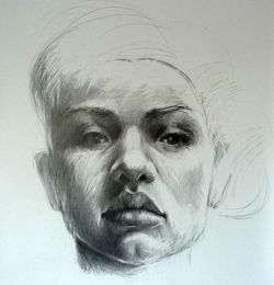 Drawing 150 x 150 cm 