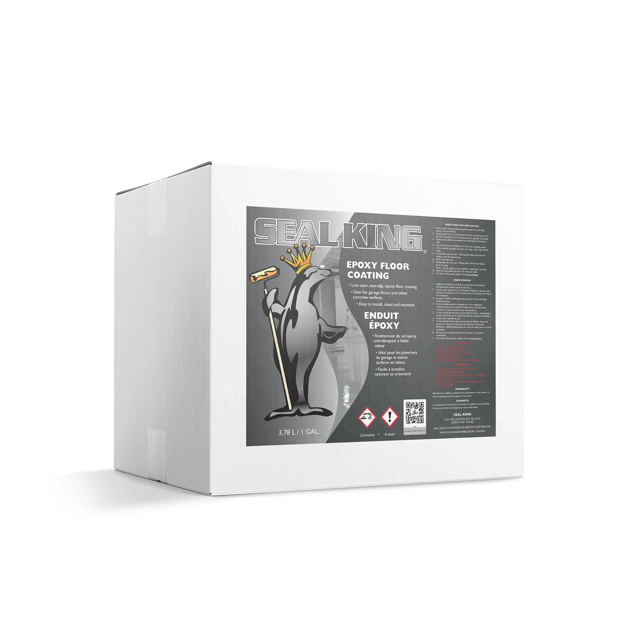 SEAL KING EPOXY FLOOR COATING (Step 2)