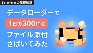 Salesforceへの突発的な大量ファイル添付（1日300件）をデータローダーで乗り越えた件～テラテク講師のサポートを受けて～