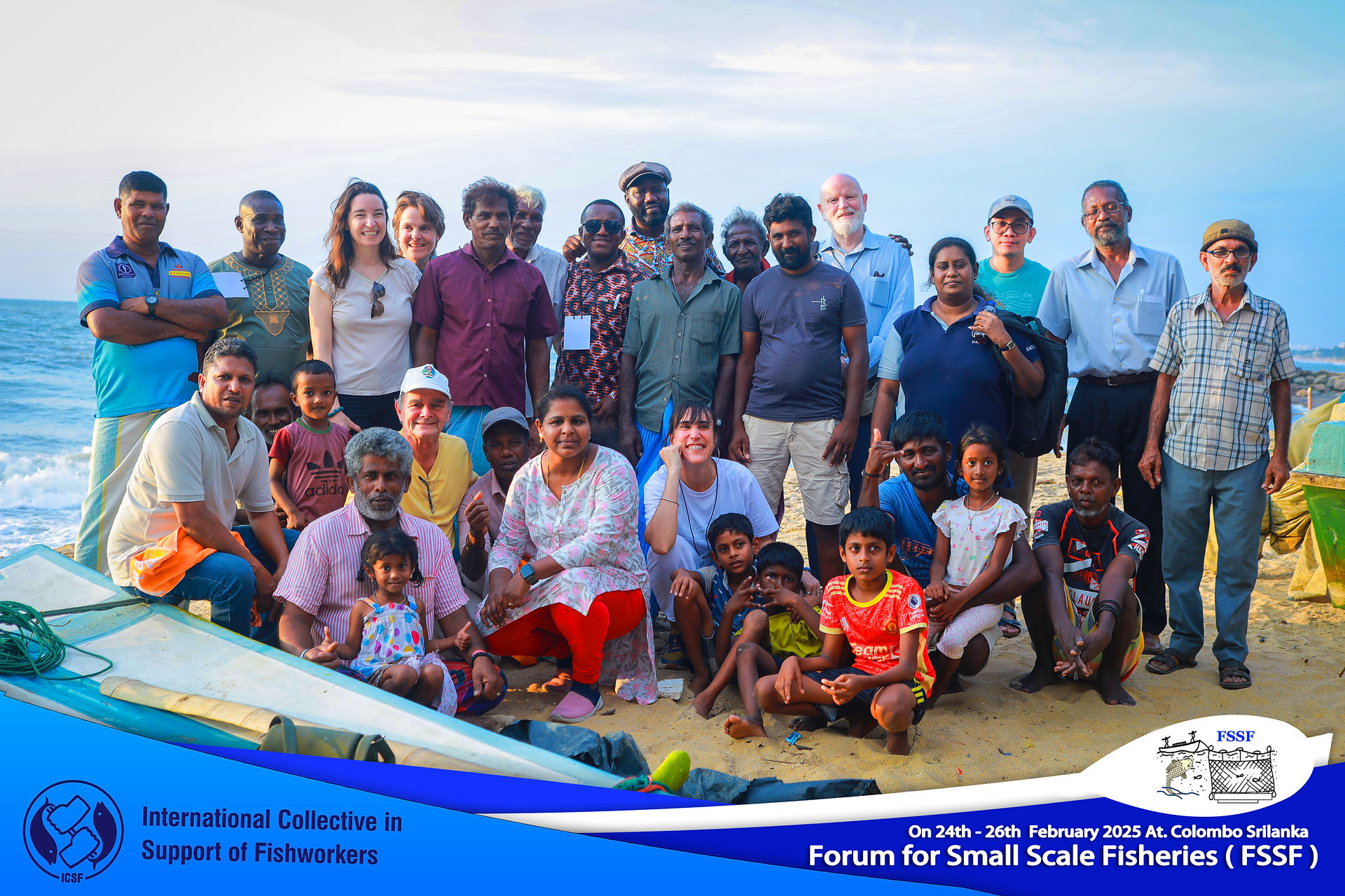 Entre os dias 24 e 26 de fevereiro de 2025, o ICSF e o FSSF realizaram o Workshop Internacional Strengthening Collaboration and Capacity-Building in Small-scale Fisheries no Sri Lanka