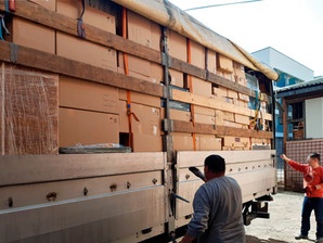 LKW in Bihać (Mar. 2021)