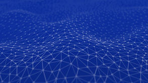 abstract image of networked lines