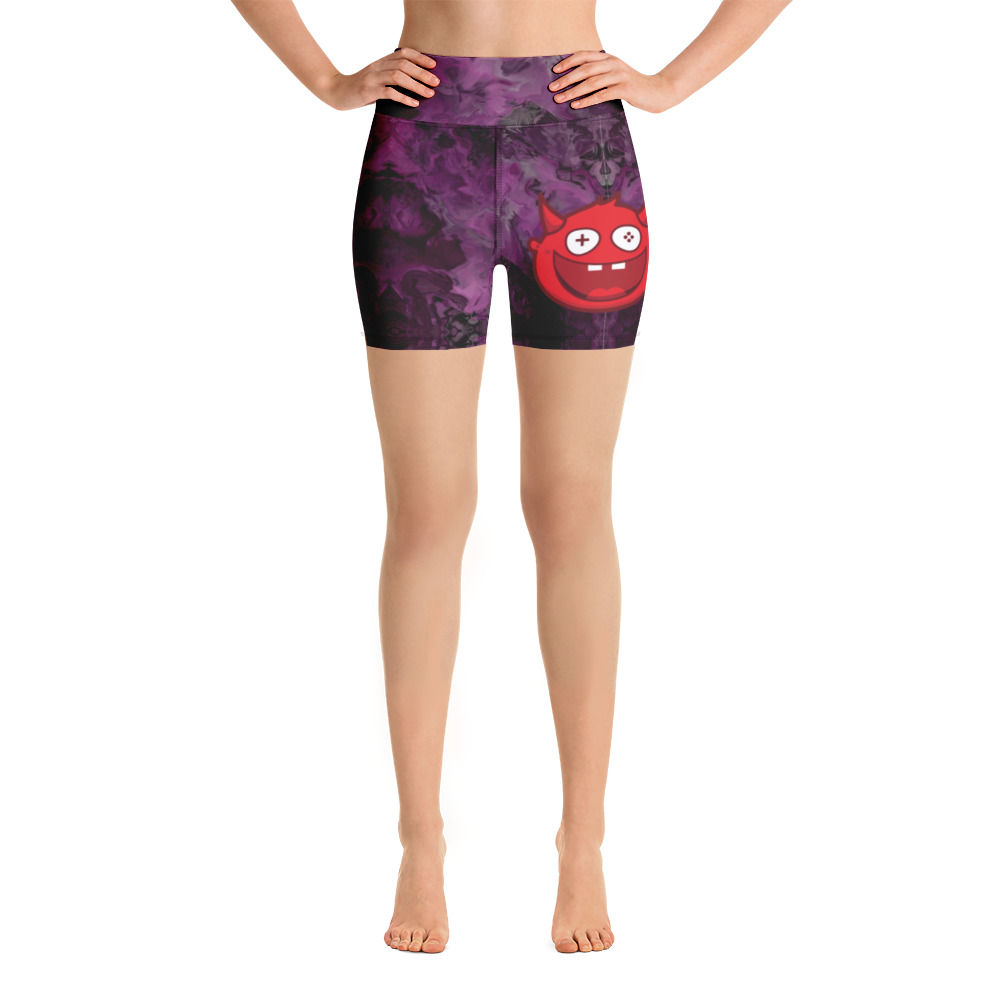 Evol Red Yoga Shorts