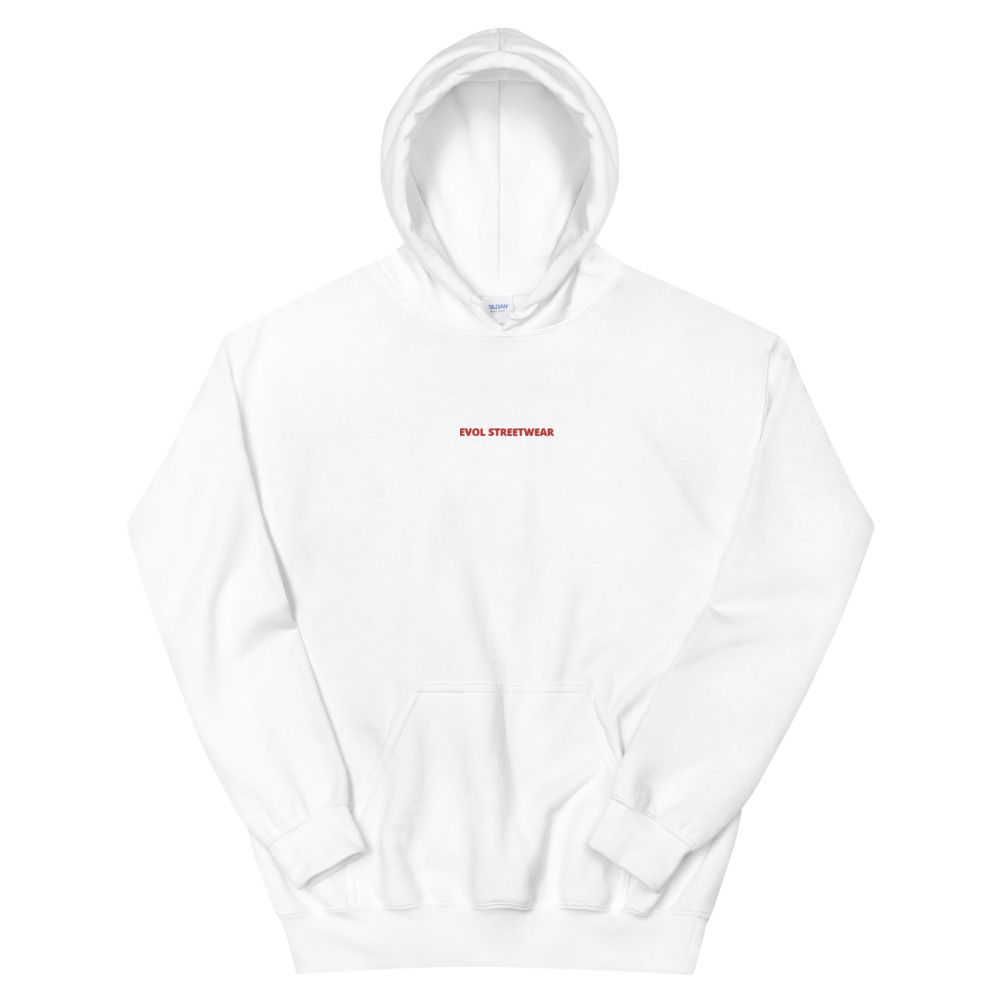 Embroidered Evol Streetwear Hoodie