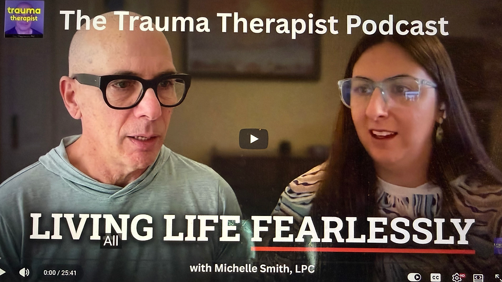 The Trauma Therapist Podcast Feature- Michelle Smith, LPC
