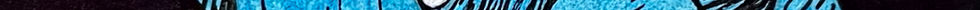 Ink drawing with a swirling, blue object in the center, against a black background.