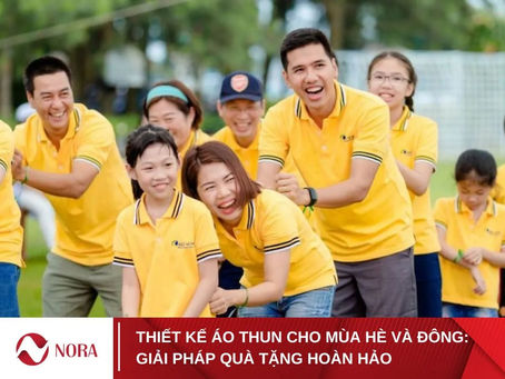 Thiết kế áo thun mùa hè và đông giúp doanh nghiệp tạo dấu ấn thương hiệu và làm quà tặng ý nghĩa