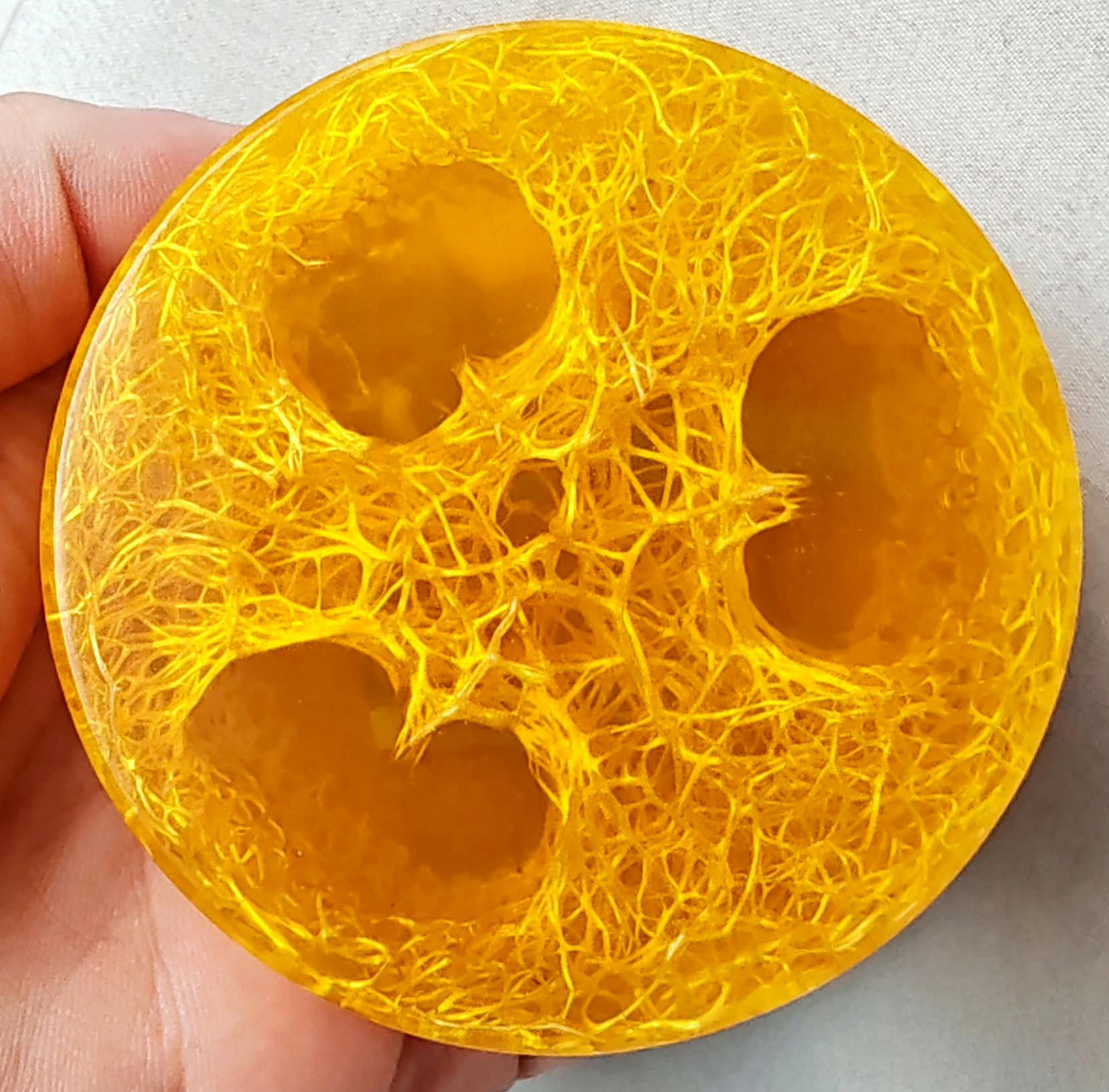 Lemon Sherbet Loofah Soap