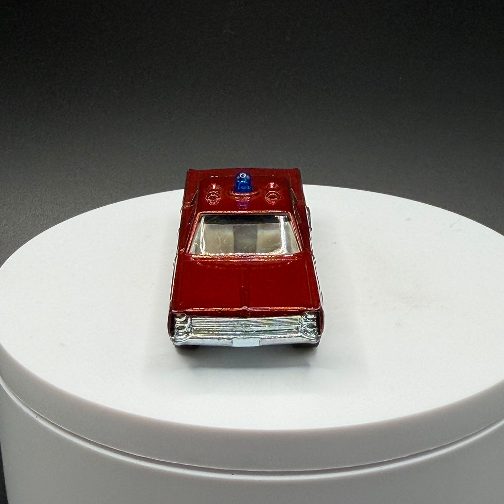 Thumbnail: 1969 Hot Wheels Redline Cruiser Fire Chief Red - US Bases