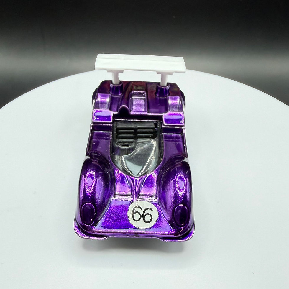 Thumbnail: 1969 Hot Wheels Redline Chaparral 2G  Purple - US Base