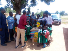 KNIGHT OF ST. JOHNS INTERNATIONAL MAKES DONATION TO ST. BENEDICT PRIMARY SCHOOL.