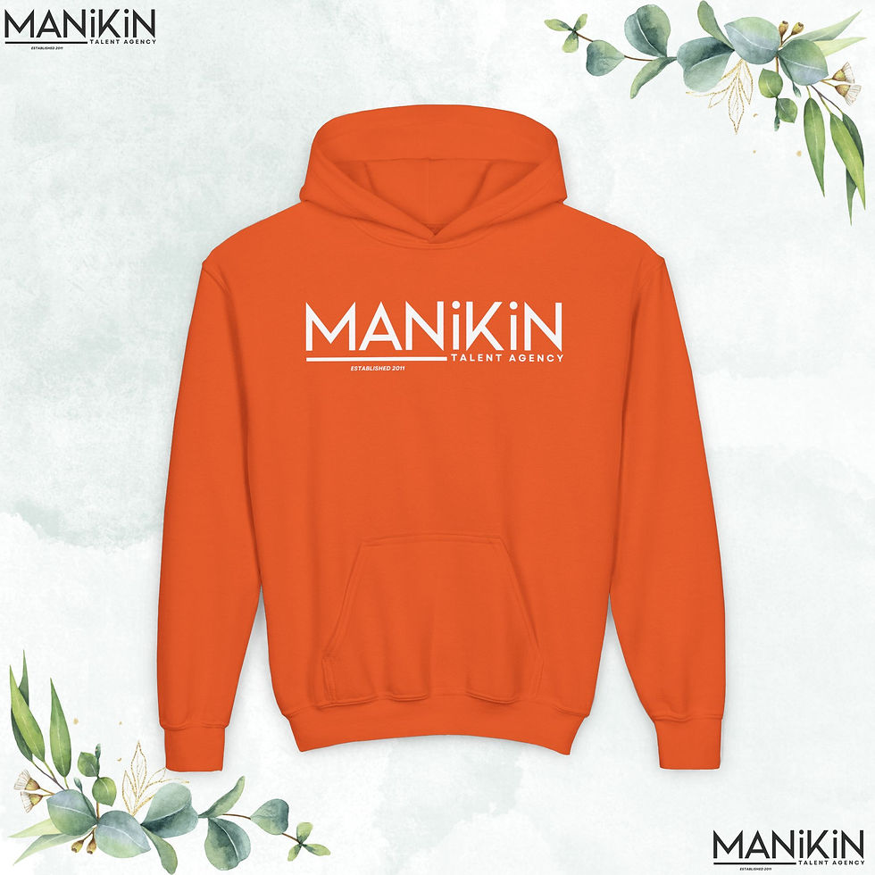 Thumbnail: Official Manikin Youth Hoodie – Cozy, Bold, Iconic