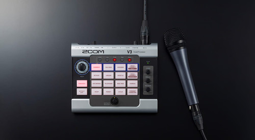 ZOOM V3 Vocal Processor - Hiệu Ứng Diễn Live/ Soundcard+ Nguồn