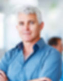 Man with Blue Polo Shirt