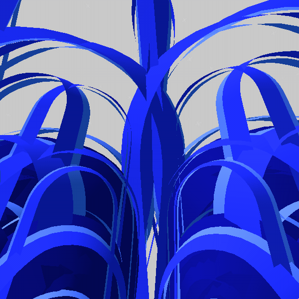 Virtual Reality Art Deco Abstract Piece