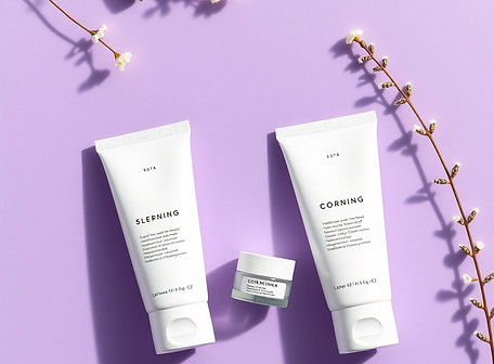 minimalistic morning skincare products i