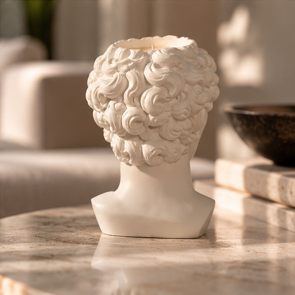 Thumbnail: David Bust - Frankincense & Myrrh Sculptural Candle