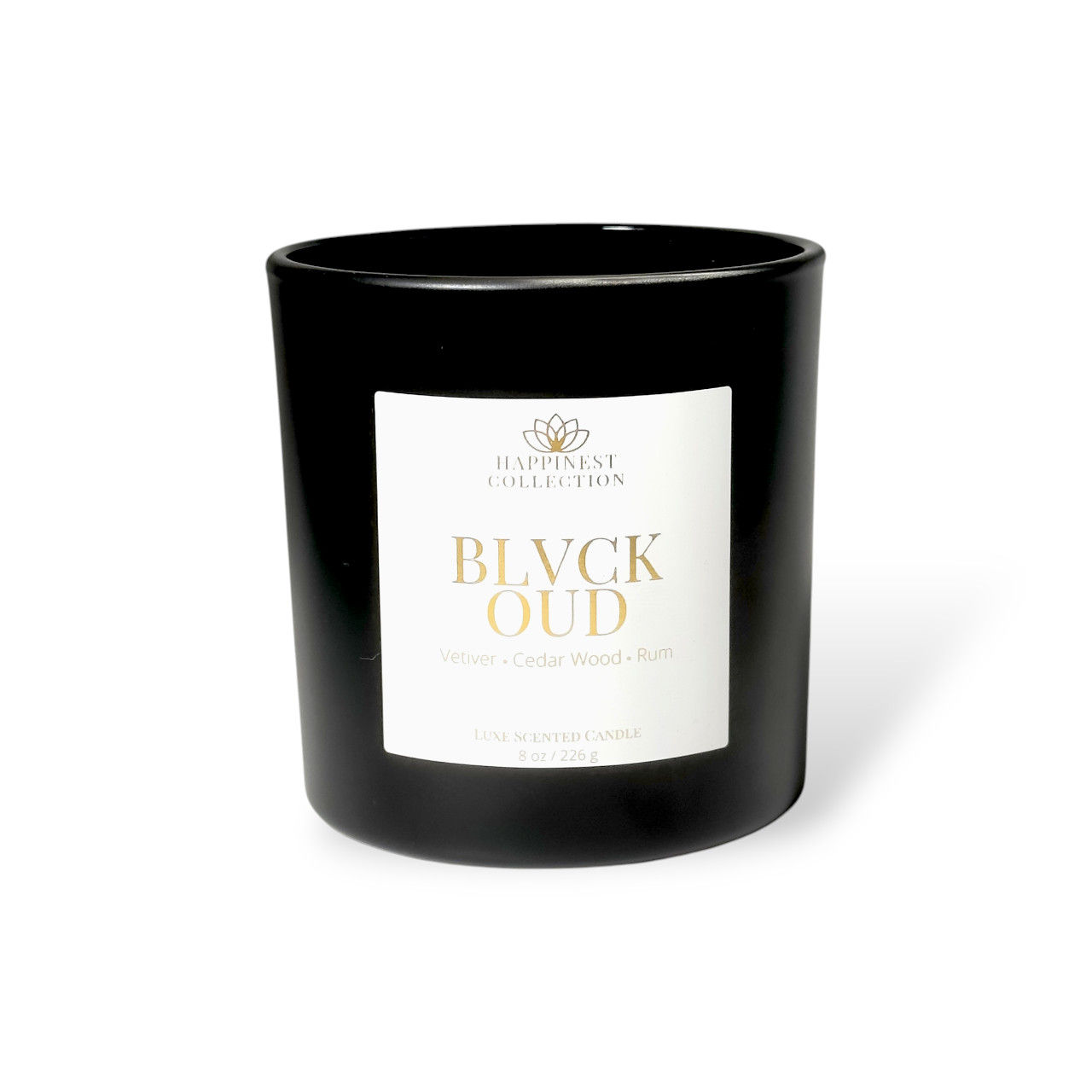 Black Oud - Candle Vessel