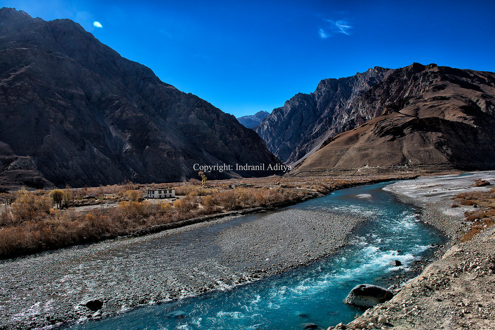 Landscapes in Spiti Valley, Himachal Pradesh