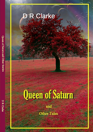 Queen of Saturn book cover with image from Henry's dream. D R Clarke