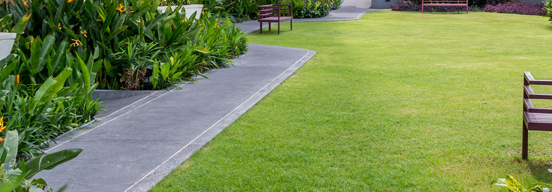 Garden designed by Cotswold Landscaping