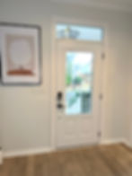 Custom Entry Door Installation