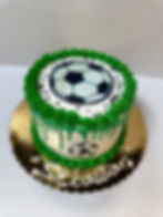 soccer cake