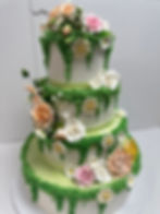 three tier cake