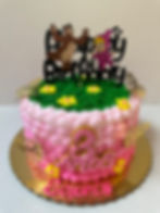 cow themed cake