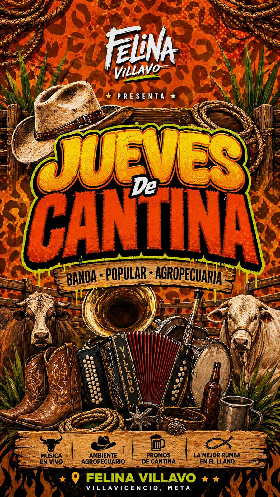 🔥 JUEVES 30 – JUEVES DE CANTINA 🤠