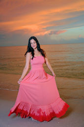 Beach Portrait off of Sanibel by Mark Schoenfelt Photography