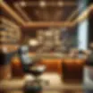 DALL·E 2024-10-28 10.42.50 - A photorealistic image of a modern executive office at night,