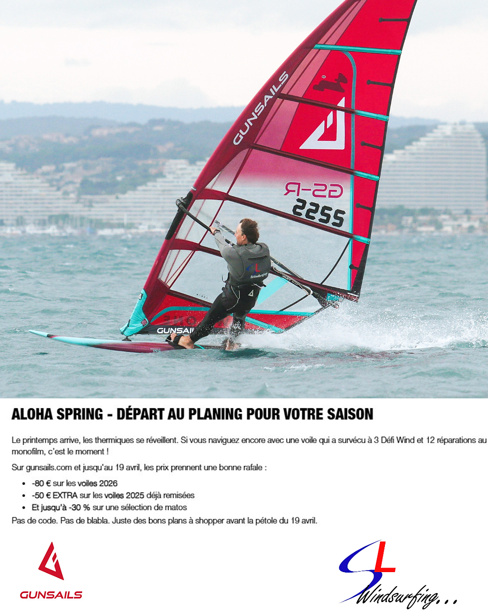 Aloha spring chez Gun Sails