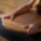 Flow and Elevate's yoga balance board close up shot
