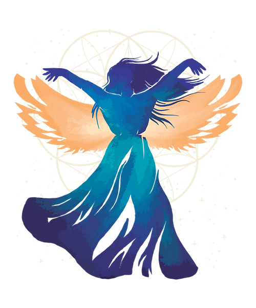 photo of a Goddess with Wings