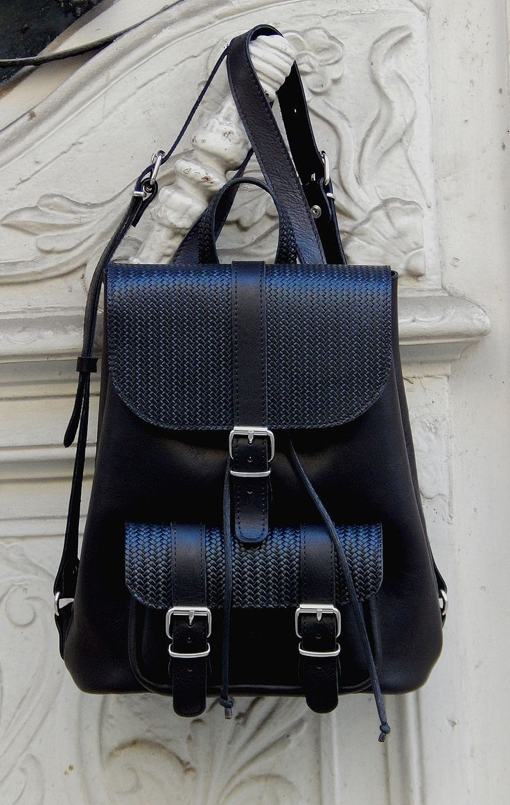 Miniature : Sac à dos en cuir 