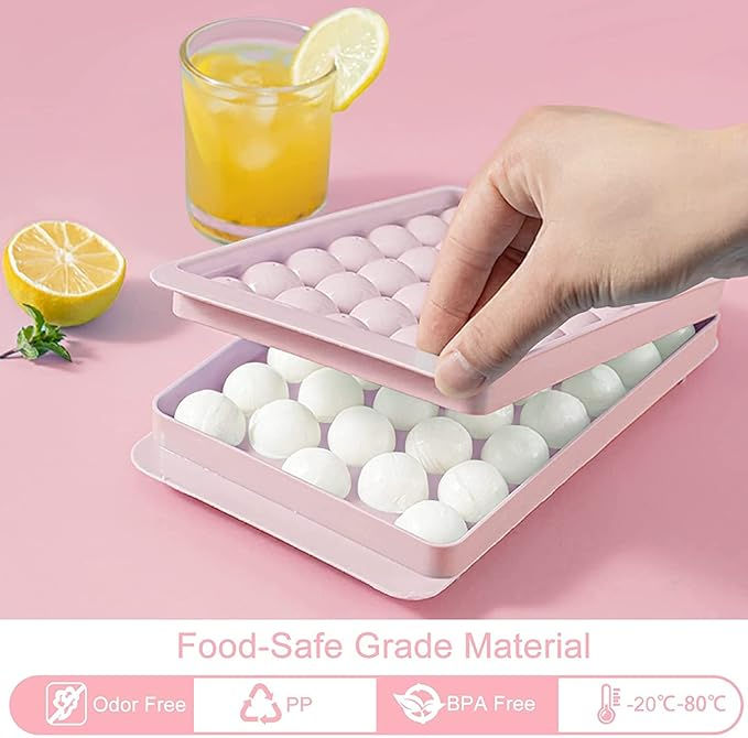 Thumbnail: Ice Cube Tray - Round Ice Ball Maker (33 Ice Cube)