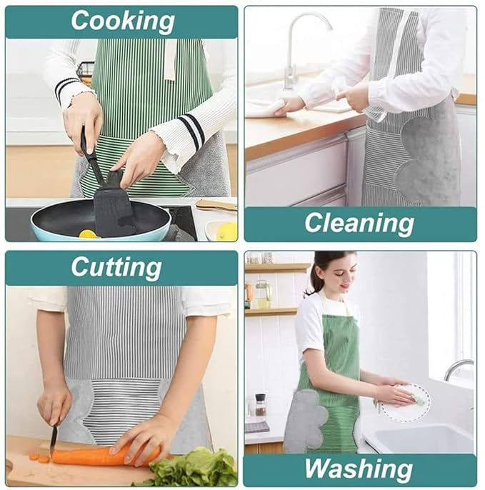 Thumbnail: Adjustable Waterproof Chef Apron with Pocket