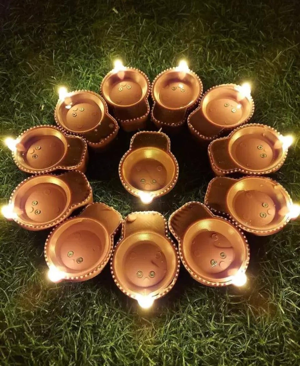 Thumbnail: Mangaldeep Water Sensor Led Diya Candle
