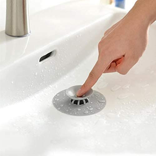 Thumbnail: 2-in-1 Strainers Silicone Bathtub Drain Cover and Strainer Protector